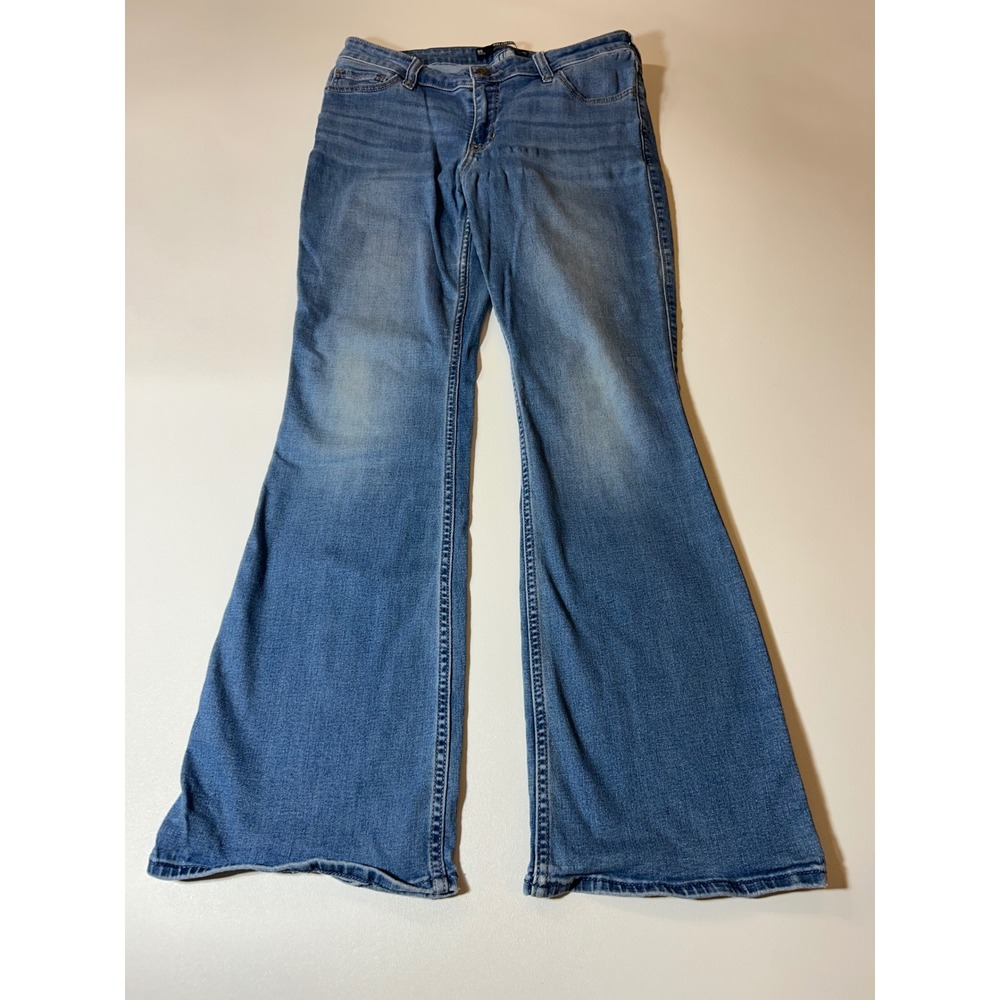 Hollister Low-Rise Boot Women's 8S Blue Classic Stretch Denim Jeans